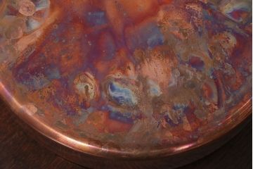 アンティーク雑貨　ビンテージ　デンマークGeorg Jensen(ジョージ・ジェンセン) 銅製の片手鍋