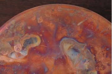 アンティーク雑貨　ビンテージ　デンマークGeorg Jensen(ジョージ・ジェンセン) 銅製の片手鍋