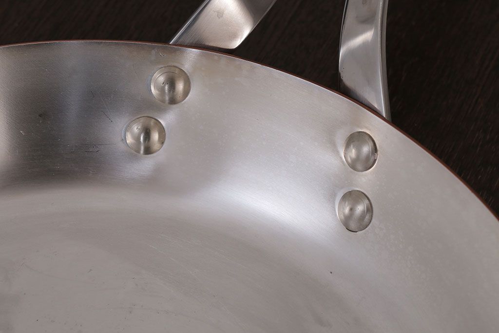 アンティーク雑貨　ビンテージ　デンマークGeorg Jensen(ジョージ・ジェンセン) 銅製のフライパン