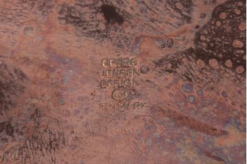 アンティーク雑貨　ビンテージ　デンマークGeorg Jensen(ジョージ・ジェンセン) 銅製のフライパン