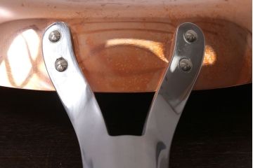 アンティーク雑貨　ビンテージ　デンマークGeorg Jensen(ジョージ・ジェンセン) 銅製のフライパン