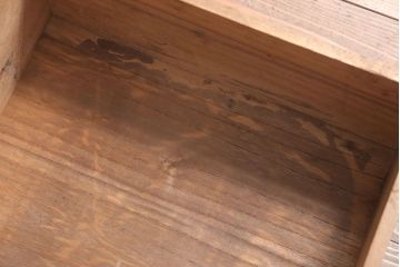 アンティーク家具　和製アンティーク　シンプルな丸金具!時代箪笥ローボード