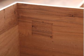 アンティーク家具　和製アンティーク　シンプルな丸金具!時代箪笥ローボード