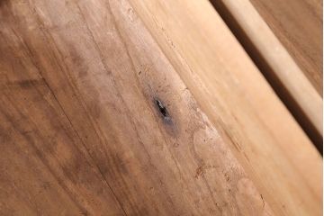 アンティーク家具　和製アンティーク　シンプルな丸金具!時代箪笥ローボード