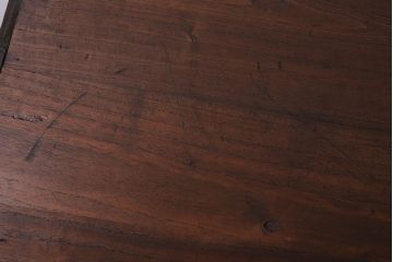 アンティーク家具　和製アンティーク　シンプルな丸金具!時代箪笥ローボード