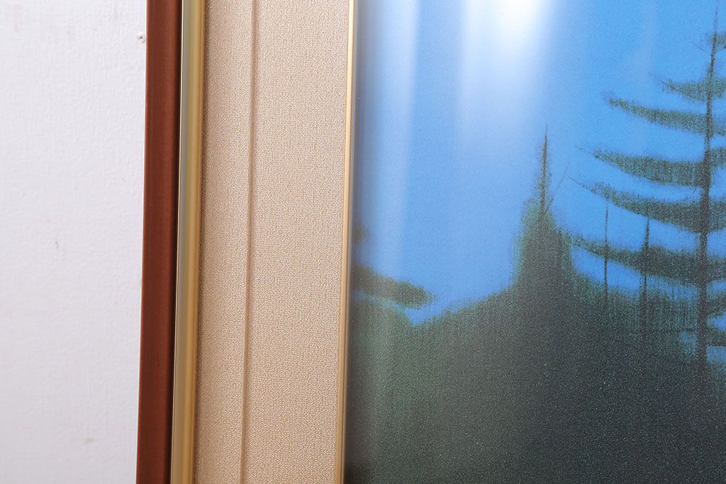 文化勲章受章　平山郁夫　「薬師寺の夜」　618/1000