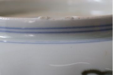 アンティーク雑貨　アンティーク　明治〜大正期　金襴手　色絵なます皿　2客セット(兎図)