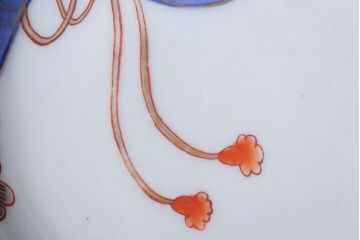 アンティーク雑貨　アンティーク　幕末〜明治　瓢箪の図　金襴手色絵なます皿など3客