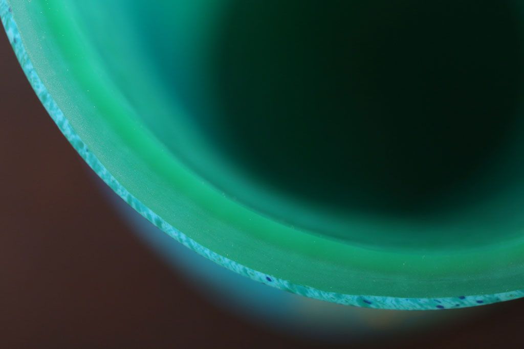 アンティーク雑貨　岩田久利　一節花瓶(ガラス)