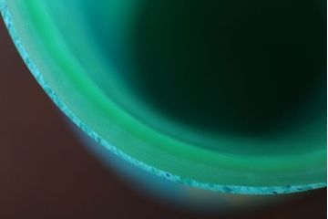 アンティーク雑貨　岩田久利　一節花瓶(ガラス)