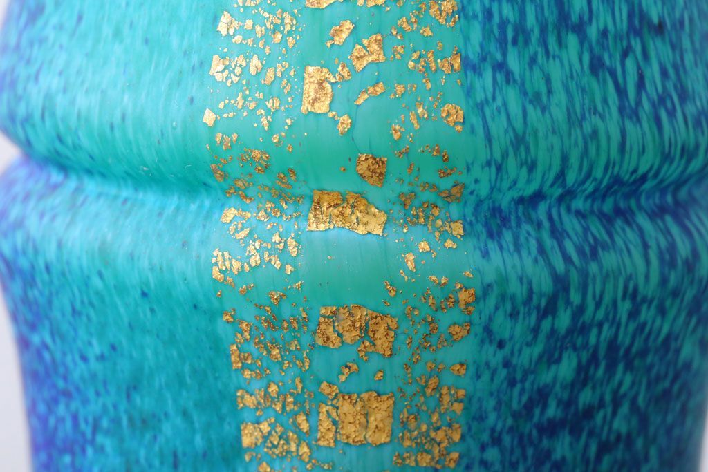 アンティーク雑貨　岩田久利　一節花瓶(ガラス)