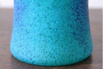 アンティーク雑貨　岩田久利　一節花瓶(ガラス)