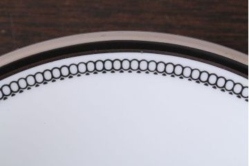 アンティーク雑貨　中古 イギリス ROYAL DOULTON(ロイヤルドルトン) SARABANDE(サラバンド)ダブルハンドルスープカップ&ソーサー(洋食器)