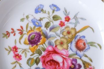 アンティーク雑貨　中古　MINTON (ミントン)など花柄の小皿3枚セット(洋食器)