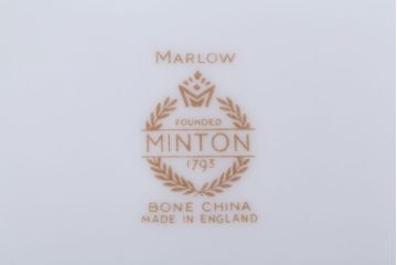 アンティーク雑貨　中古　MINTON (ミントン)など花柄の小皿3枚セット(洋食器)