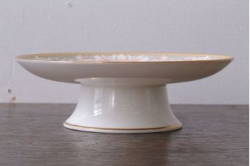 アンティーク雑貨　中古　ノリタケ(Noritake)　CHARLOTTE(シャーロット)　コンポート(フルーツ皿・高台皿)(洋食器)