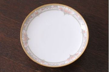 アンティーク雑貨　中古　ノリタケ(Noritake)　CHARLOTTE(シャーロット)　コンポート(フルーツ皿・高台皿)(洋食器)