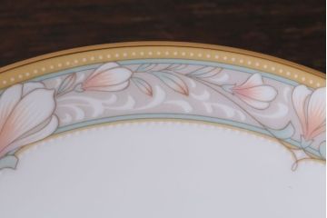 アンティーク雑貨　中古　ノリタケ(Noritake)　CHARLOTTE(シャーロット)　コンポート(フルーツ皿・高台皿)(洋食器)