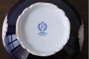 アンティーク雑貨　中古　REICHENBACH(ライヒェンバッハ)キャンディーディッシュ(ポット・菓子器)(洋食器)