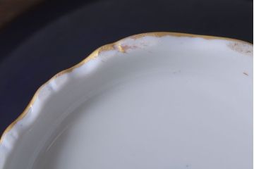 アンティーク雑貨　中古　REICHENBACH(ライヒェンバッハ)キャンディーディッシュ(ポット・菓子器)(洋食器)