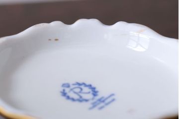 アンティーク雑貨　中古　REICHENBACH(ライヒェンバッハ)キャンディーディッシュ(ポット・菓子器)(洋食器)