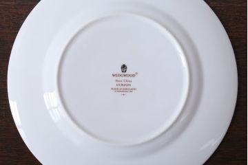 アンティーク雑貨　中古　イギリスWedgwood(ウェッジウッド)　Curzon(カーゾン)シリーズ　プレート3枚(洋食器)(2)