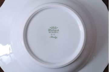 アンティーク雑貨　イタリアRichard Ginori(リチャードジノリ)　VECCHIO GRACE(ベッキオグレース)　スープ皿2枚(洋食器)