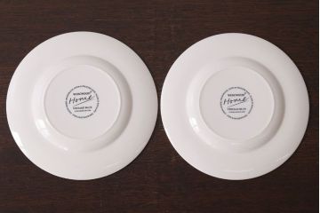 アンティーク雑貨　中古　イギリスWedgwood(ウェッジウッド) vintageblue(ビンテージブルー) 皿2枚(洋食器)