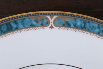 アンティーク雑貨　中古　ノリタケ(Noritake) エセックスコート　プレート2枚(洋食器)