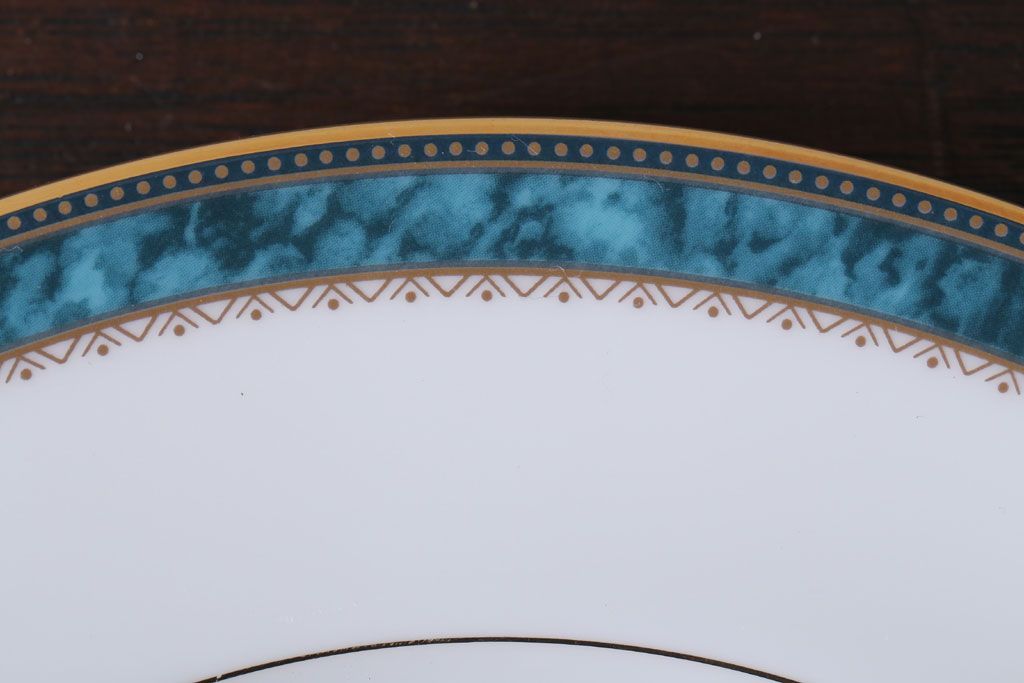 アンティーク雑貨　中古　ノリタケ(Noritake) エセックスコート　プレート2枚(洋食器)