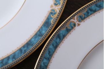 アンティーク雑貨　中古　ノリタケ(Noritake) エセックスコート　プレート2枚(洋食器)