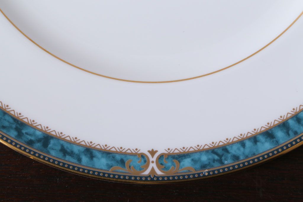 アンティーク雑貨　中古　ノリタケ(Noritake) エセックスコート　プレート2枚(洋食器)