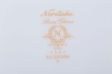 アンティーク雑貨　中古　ノリタケ(Noritake) ブルーソレンティーノ　パーティプレート(洋食器)