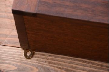 アンティーク家具　アンティーク　古い木製のお洒落な縦型壁掛け戸棚