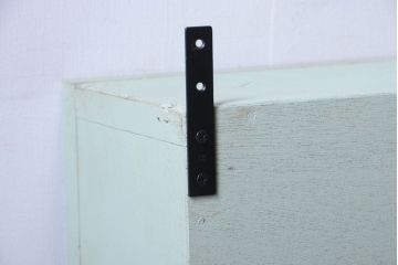アンティーク家具　アンティークペイント　壁掛けキャビネット(収納棚)(2)