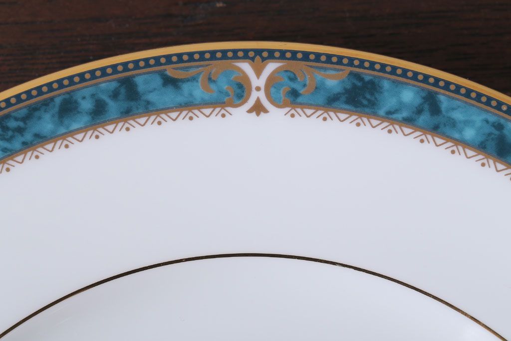 アンティーク雑貨　中古　ノリタケ(Noritake) エセックスコート　プレート2枚(洋食器)(2)