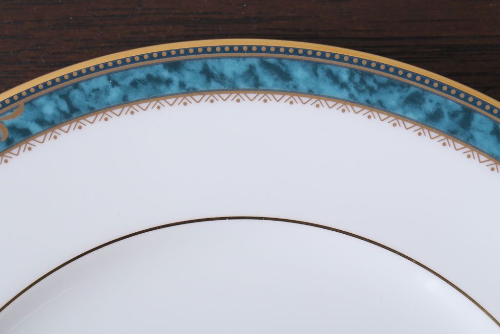 アンティーク雑貨　中古　ノリタケ(Noritake) エセックスコート　プレート2枚(洋食器)(2)