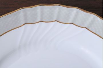 アンティーク雑貨　中古　イタリアRichard Ginori(リチャードジノリ)　ベッキオグレース　プレート2枚セット(洋食器)