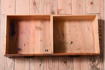 アンティーク家具　古民具・骨董　鏡板玉杢材!アンティーク戸棚(収納棚)