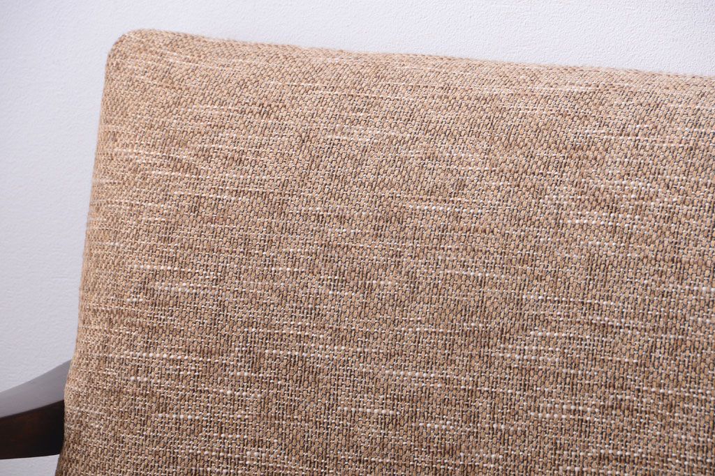 レトロ家具　アンティーク　シンプルでレトロなアームソファ(2)