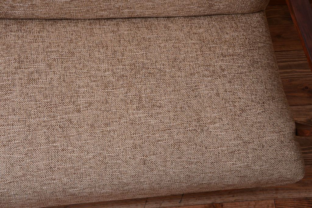 レトロ家具　アンティーク　シンプルでレトロなアームソファ(2)