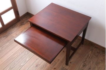 中古　松本民芸家具　特注品　パソコンデスク