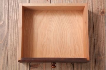 中古　松本民芸家具　C型電話台