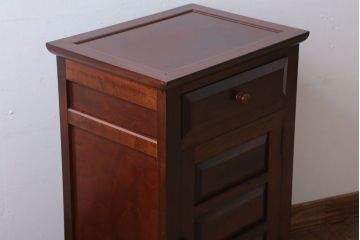 中古　松本民芸家具　C型電話台