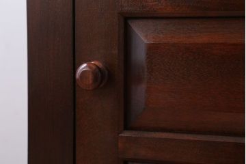 中古　松本民芸家具　C型電話台