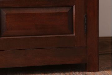 中古　松本民芸家具　C型電話台