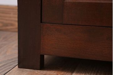 中古　松本民芸家具　C型電話台