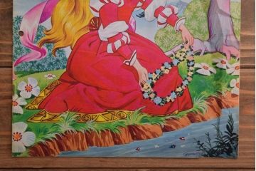 アンティーク雑貨　イギリスビンテージ　1972年　Once Upon a Time 児童雑誌(絵本)4冊セット