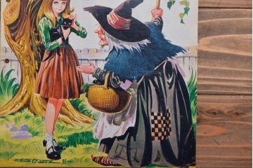 アンティーク雑貨　イギリスビンテージ　1972年　Once Upon a Time 児童雑誌(絵本)4冊セット