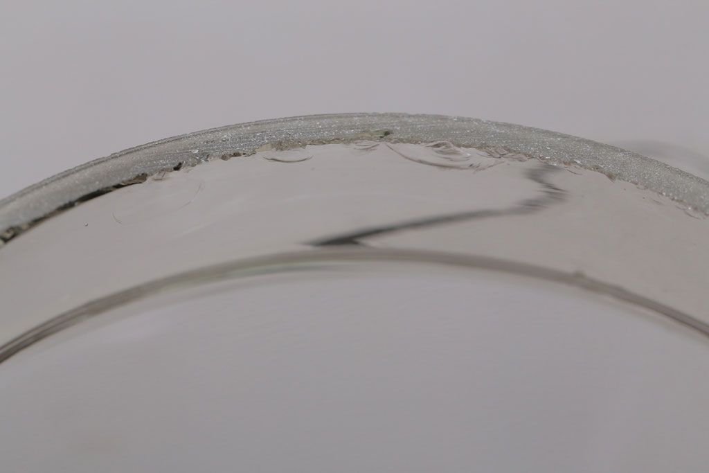 アンティーク雑貨　昭和レトロ　古い駄菓子屋のアンティークガラス瓶(ビン)2個セット